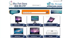 Desktop Screenshot of macpartstore.com